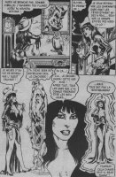 Scan Episode Elvira pour illustration du travail du dessinateur Bob Oksner